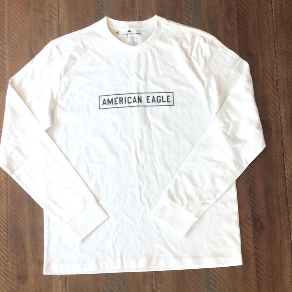 American Eagle Long Sleeve T Shirt Top New Cotton
